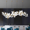 Axyaa Modern LED Ceiling Lamp Chandelier for Bedroom and Dining Room Lighting