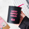 Axyaa Cute Thermos Tumbler Stainless Steel Insulated Cup - 350/600ml