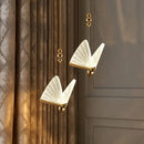 Axyaa Nordic Butterfly Pendant Light for Kitchen Dining Bedroom Decor