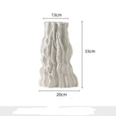 Axyaa Abstract Irregular Trunk Ceramic Vase - Home Decoration Accessories