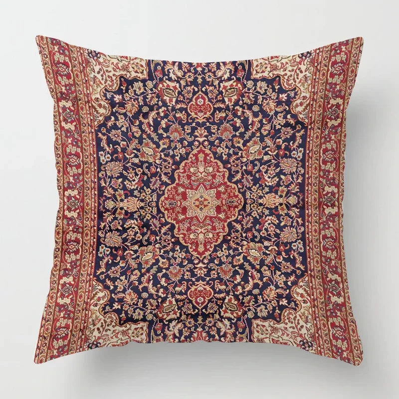 Moroccan Ethnic Pillowcase Sleeve for Home Décor by Axyaa