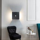 Axyaa Human Sensor LED Wall Light: USB Rechargeable, Decorative Lamp for Home, Bedroom, Hallway