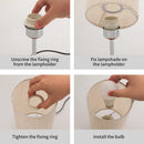 Axyaa Touch Control Desk Lamp with USB Ports and Dimmable Reading Light