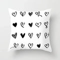 Axyaa Geometric Stripe Printed Pillowcase - Modern Home Decor