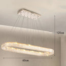 Axyaa Modern Pendant Lights LED Chandelier Ceiling Lamp Indoor Dining Room Decor