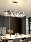Axyaa Luxury Crystal Chandelier for Modern Living Spaces
