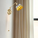 Axyaa Vintage Glass LED Wall Lights - Rotate Wandlamp