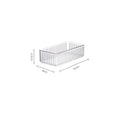Axyaa Plastic Desk Drawer Organizer Box Storage for Jewelry, Makeup, and Accessories