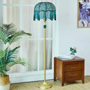 Axyaa Retro Tassel Floor Lamp for Living Room and Bedroom