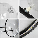 Axyaa Glass Ball Pendant Light for Modern Home and Office Decor