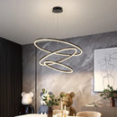 Axyaa Living Room LED Chandeliers Ceiling Lamp Hanging Lights