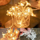 Axyaa Battery Power LED Ball Garland Lights: Perfect for Bedroom, Wedding, Camping Decor
