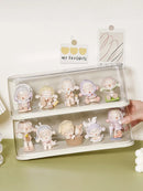 Axyaa Action Figure Display Rack: Handmade Toy Storage Cabinet & Organizer