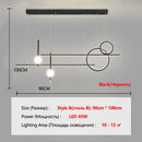 Axyaa LED Chandelier with Spotlights - Luxury Cluster Pendant Light for Dining Room & Kitchen Island