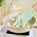 Axyaa Silicone Oven Gloves for Kitchen Baking & Barbecue