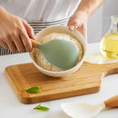 Silicone Spoon: Non-stick, Anti-Scald, High-Temp-Resistant - Axyaa Kitchen Gadget
