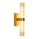 Axyaa Copper Crystal Wall Lamp: Modern Minimalist Luxury Lighting for Living Room, Hotel Corridor