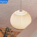 Axyaa White Knitted Fabric Pendant Light: Modern Spanish Designer Mushroom Lamp for Home Decor