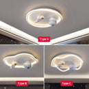 Axyaa Astronaut LED Ceiling Lamp for Kids Room and Study - Creative Planet Theme