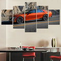 Axyaa Celestiq 2025 Canvas Wall Art Set - 5-Piece Car Poster Painting Home Decor