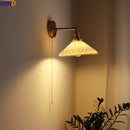 Axyaa Ceramic Copper LED Wall Lamp Nordic Modern Wandlamp Applique Da Parete