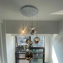 Axyaa Nordic Lava LED Pendant Lights - Loft Decor Bedroom Chandelier