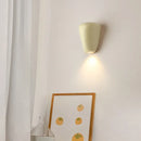 Axyaa White LED Wall Lamp for Bedroom, Living Room Decor – Green Sconce