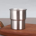 Stainless Steel Beer Mug 300ml by Axyaa - Customizable Logo - Outdoor Camping & Coffee Mug