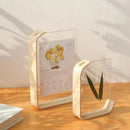 Axyaa Acrylic Wooden Photo Frame | Herbarium Display | Wedding Party Decor Frame