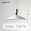 Axyaa Nordic Pendant Lamp: Modern Hanging Chandelier for Home Decor