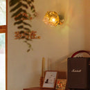 Axyaa Amber Glass LED Wall Lights - Japanese Vintage Wandlamp