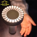 Axyaa Touch Control USB Table Lamp for Industrial Desk & Bedroom Lighting