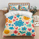 Axyaa Digital Print Quilt Cover Set - 2pcs/3pcs, Holiday Gift, Household Quilt Cover