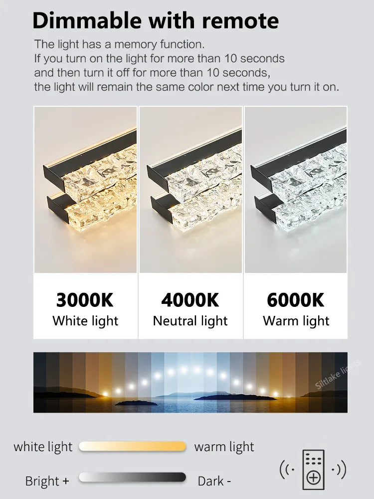 Axyaa Nordic Style LED Chandelier Dining Table Lamp Kitchen Pendant Light
