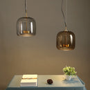Axyaa Nordic Glass Chandelier LED Bedroom Lamp - Contemporary, Contracted Design