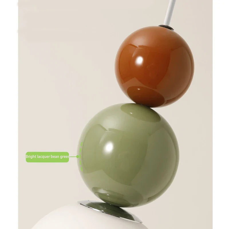 Axyaa Nordic Cream Style Bedside Pendant Light