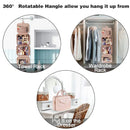 Axyaa Hangable Waterproof Makeup Bag, Travel Cosmetic Pouch