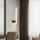 Axyaa LED Marble Copper Wall Lamp for Bedroom & Dining Room