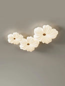 Axya Cream Petal Ceiling Light for Living Room, Bedroom, and Restaurant