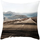 Axyaa Natural Scenery Flowers Cushion Cover Pillowcase Decor for Home Sofa