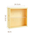Axyaa Acrylic Blind Box Figures Display Case Stand Dust Proof Toy Storage Box