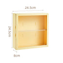 Axyaa Acrylic Blind Box Figures Display Case Stand Dust Proof Toy Storage Box