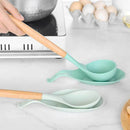 Silicone Spoon Rest Heat Resistant Coaster Tray Pot Holder Kitchen Mat by Axyaa
