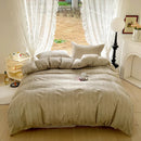 Axyaa Washed Cotton 4-Piece Set - Soft, Comfortable, & Versatile