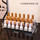 Axyaa Acrylic Nail Polish Organizer Jewelry Stand Manicure Storage - 7 Layers Display Shelf