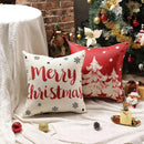 Axyaa Christmas Holiday Decoration Pillowcase Snowman Tree Design Suite Home Gift