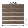 Axyaa Wood Plank Vinyl Floor Tile, Self-Adhesive, Easy DIY, SXP Stickers for Any Room