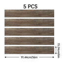 Axyaa Wood Plank Vinyl Floor Tile, Self-Adhesive, Easy DIY, SXP Stickers for Any Room