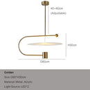 Axyaa LED Pendant Lights Modern Minimalist Hanging Lamps for Ceiling Dining Decor