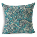 Axyaa Ramadan Vintage Ethnic Pattern Cushion Cover 45x45cm Linen Pillow Case